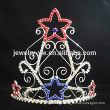 Lovely Rhinestone Tiara Kids Crown Star Crown Baby princess tiara and crown